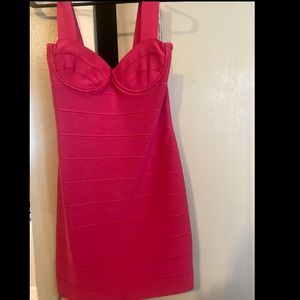 Beautiful color body con dress. Best Offer 💜